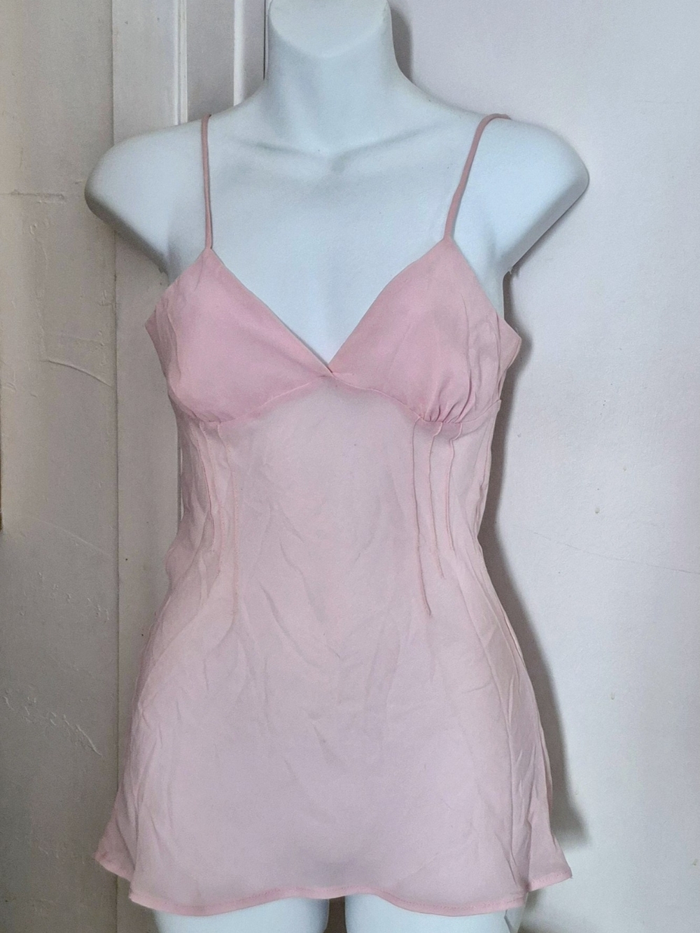 Vintage Delicate Pink Slip Dress - Women Intimates & Sleepwear
